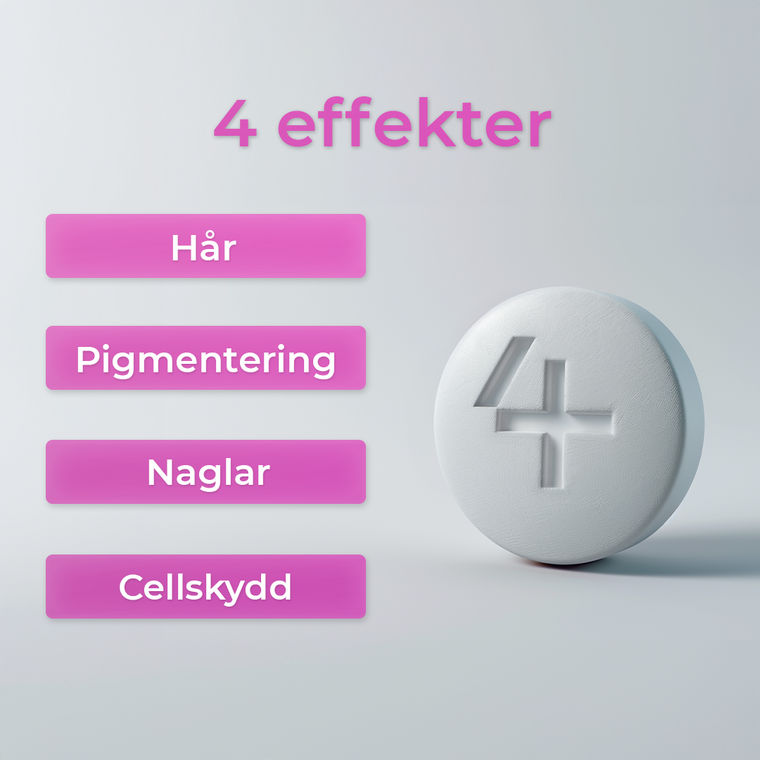 4Her Hair Kosttillskott 60 tabletter