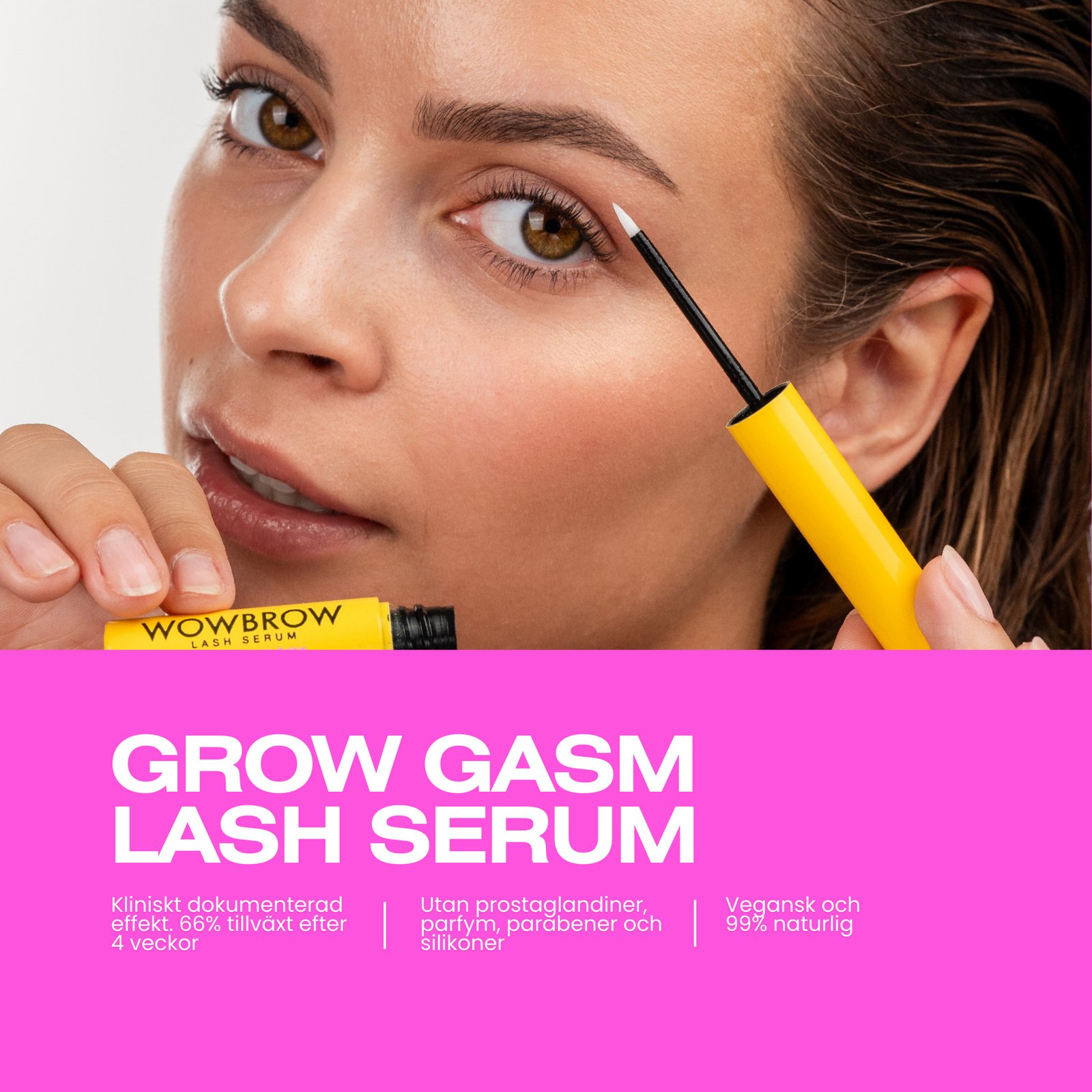 WOWBROW Grow Gasm Lash Serum 3,5 ml