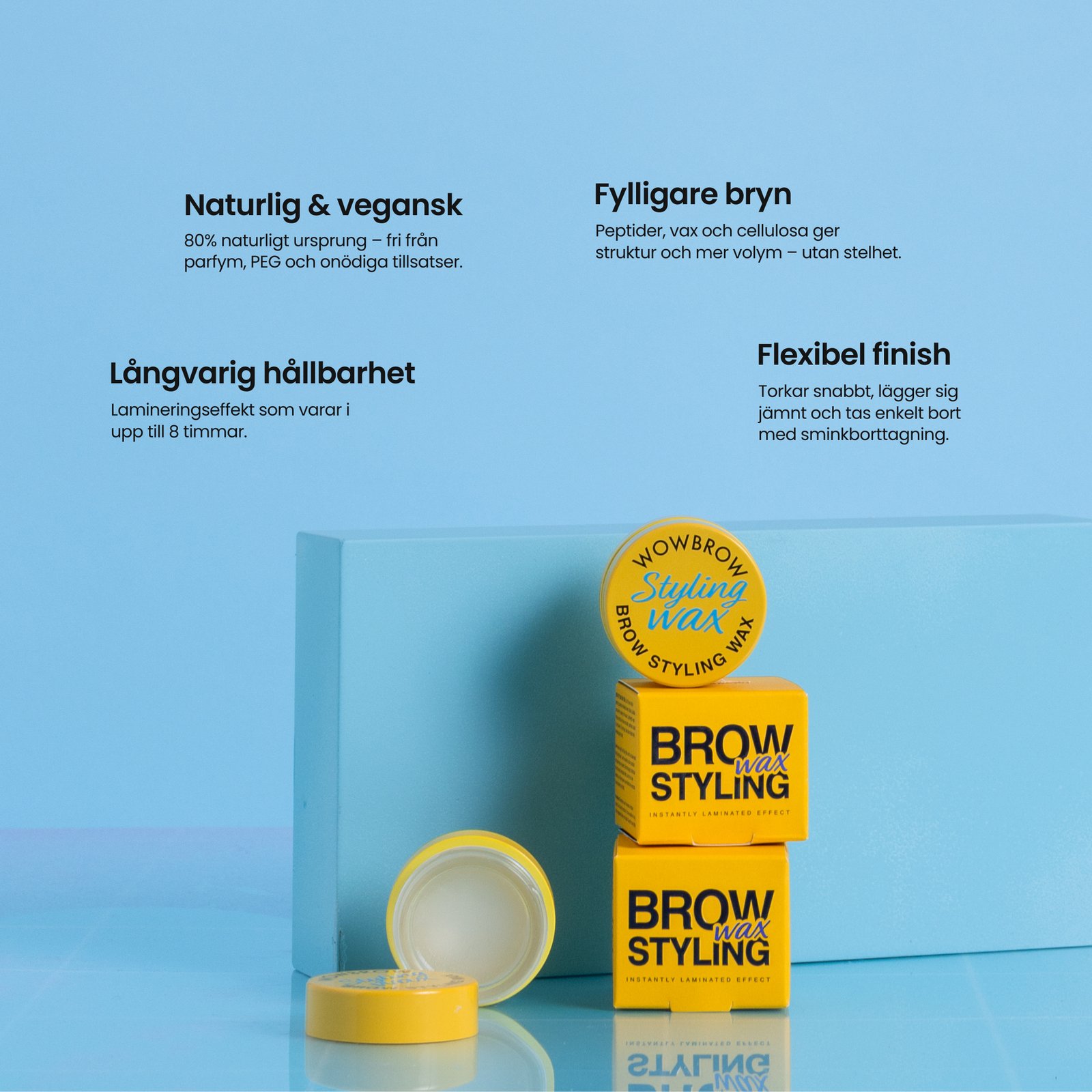 WOWBROW Brow Styling Wax 4,5 ml