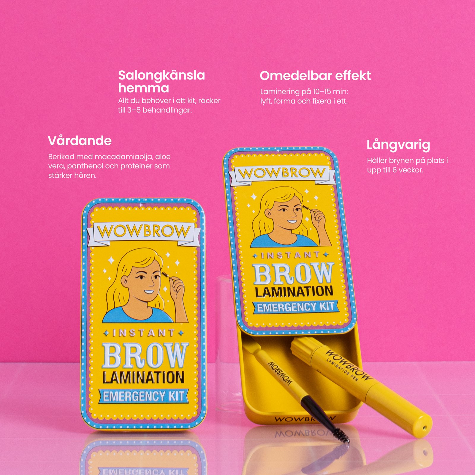 WOWBROW Instant Lamination Kit 2 ml