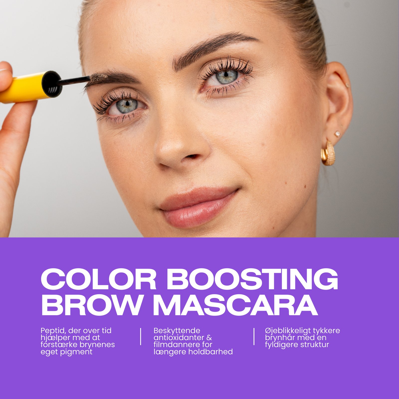 WOWBROW Color Boosting Brow Mascara Dark brown 5,5 ml