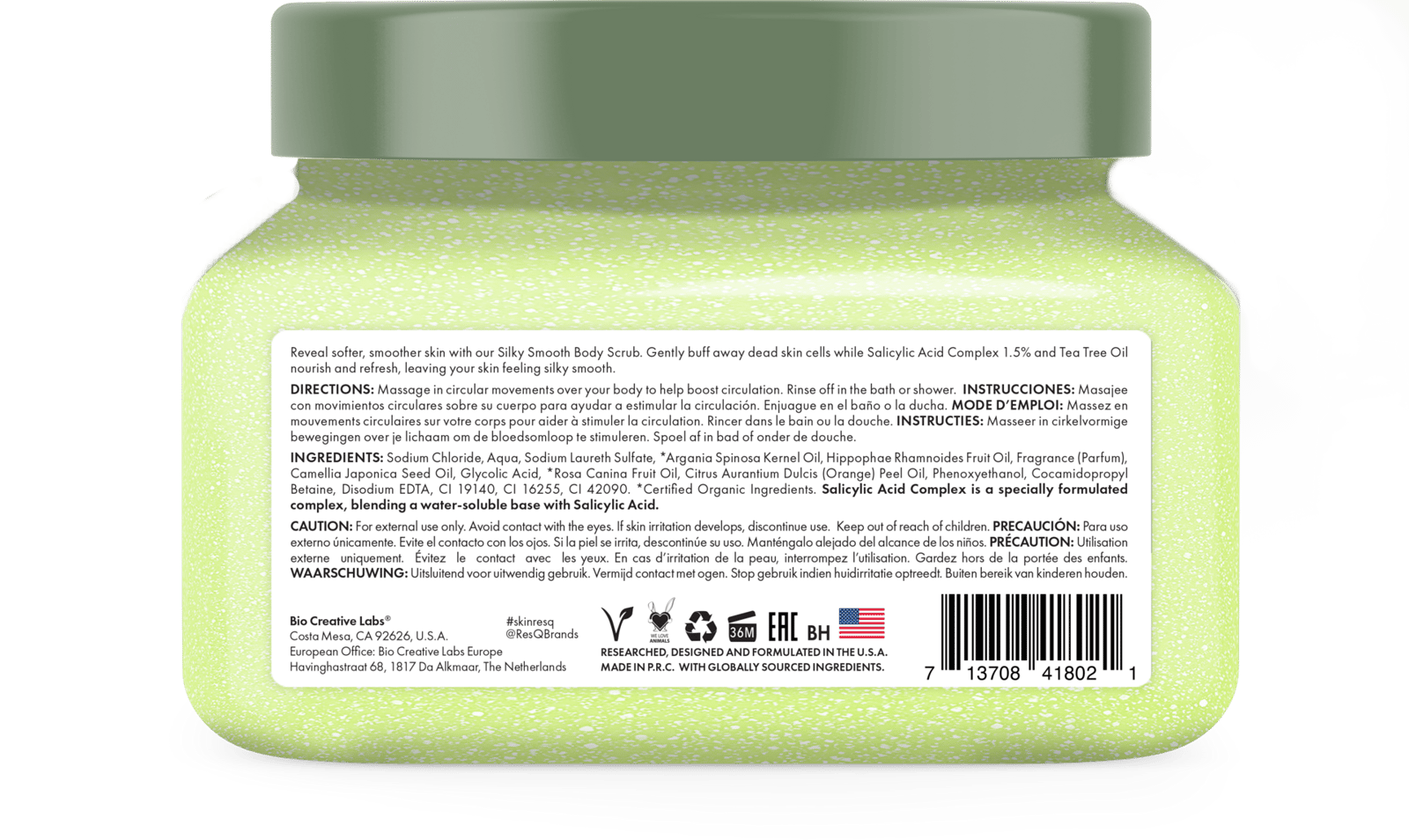 Petal Fresh Skin ResQ Silky Smooth Body Scrub 473 ml