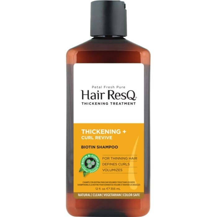 Petal Fresh Hair ResQ Thickening + Curl Revive Shampoo 355 ml