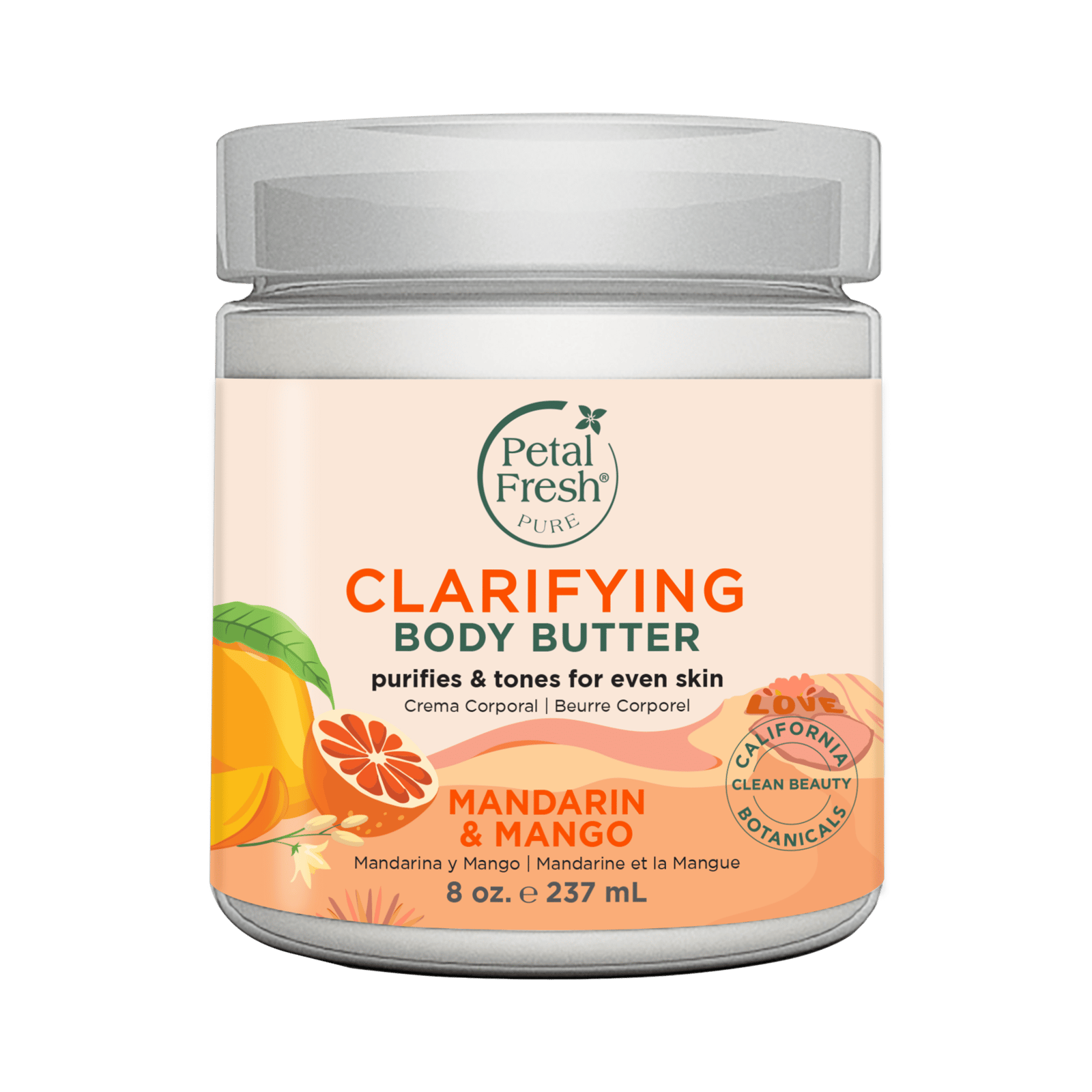 Petal Fresh Pure Mandarin & Mango Body Butter 237 ml