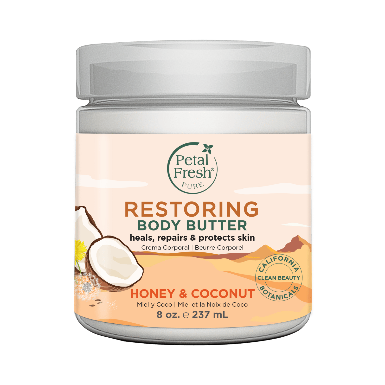 Petal Fresh Pure Honey & Coconut Body Butter 237 ml