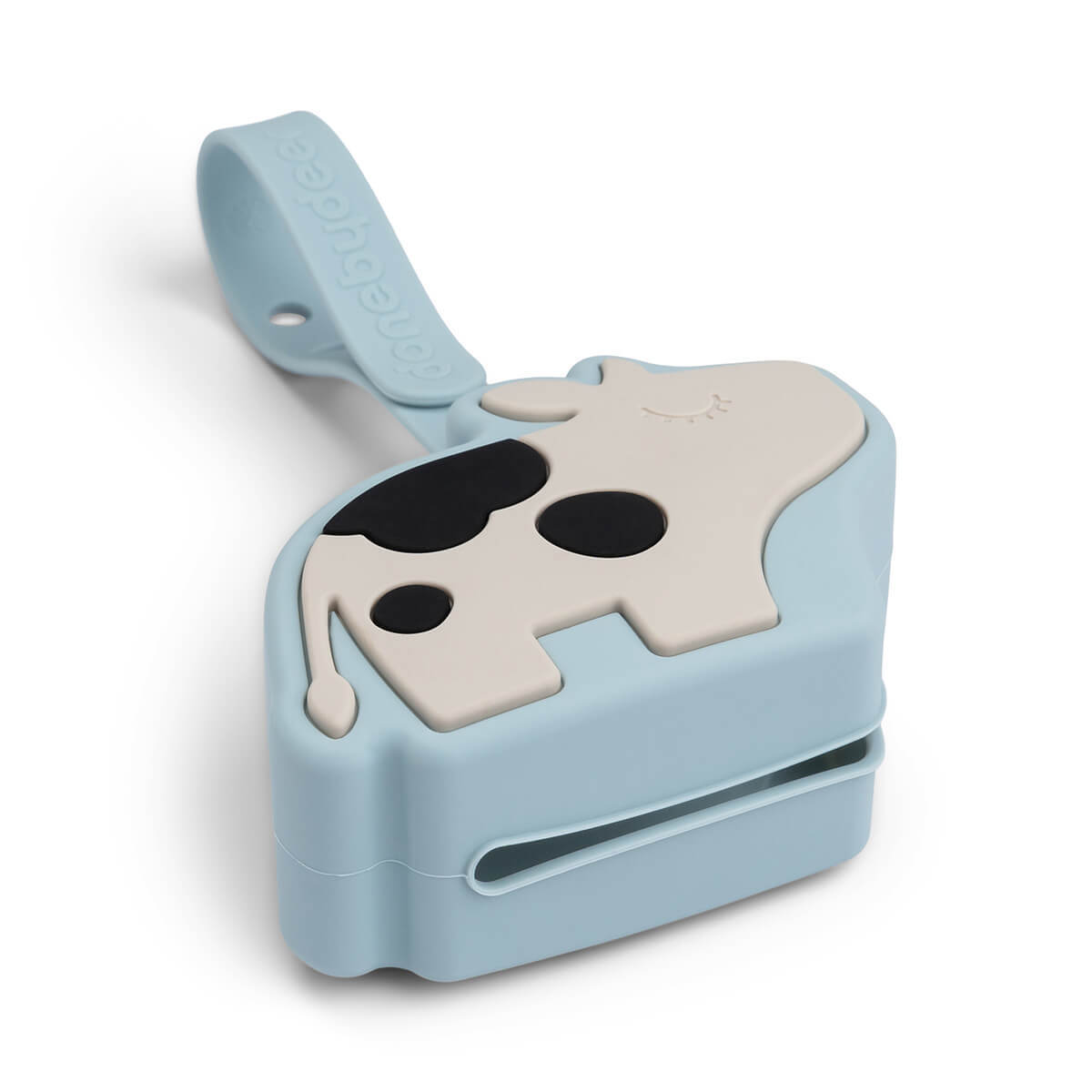 Done by Deer Silicone Pacifier Pouch Dotti Blue