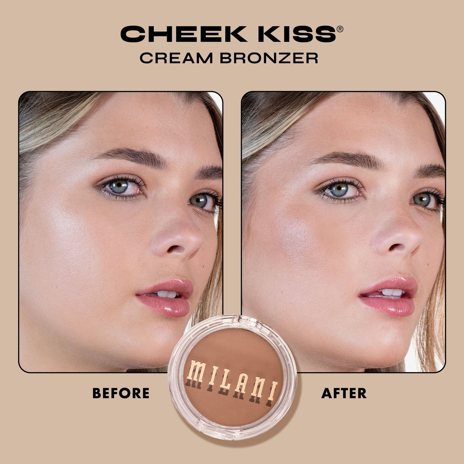 Milani Cosmetics Cheek Kiss Cream Bronzer Hey Honey 6 g