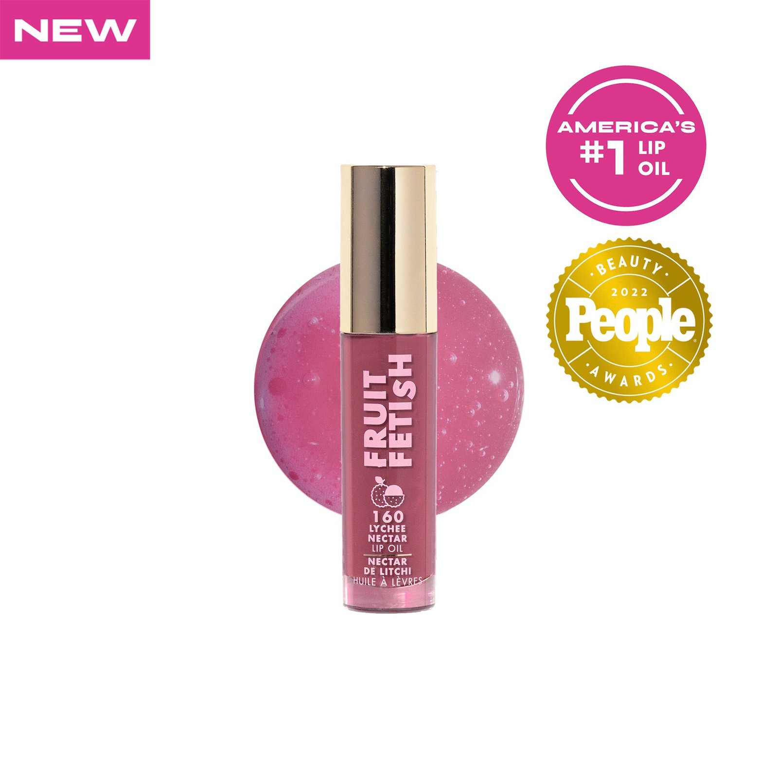Milani Cosmetics Fruit Fetish Lip Oil Lychee Nectar 4 ml