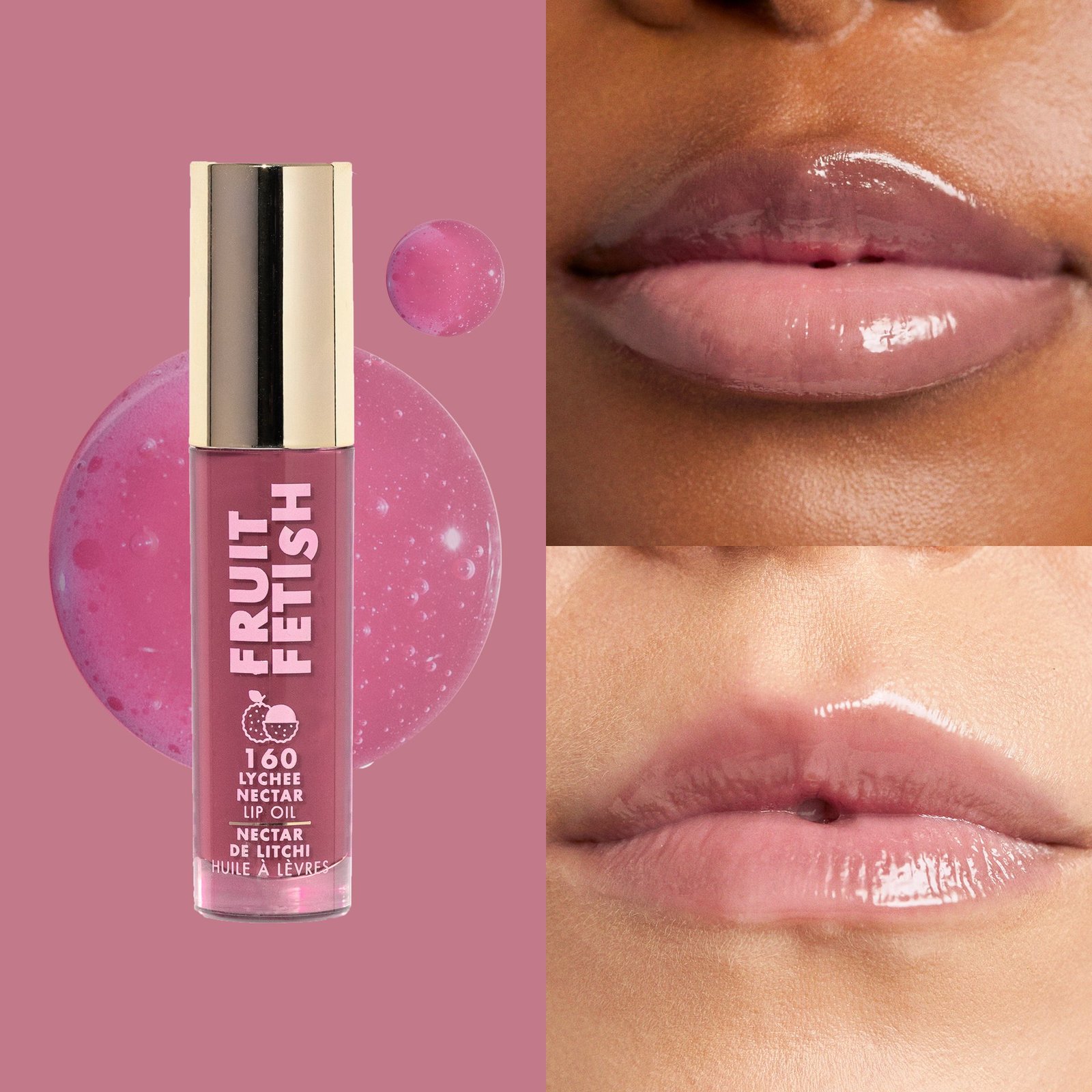 Milani Cosmetics Fruit Fetish Lip Oil Lychee Nectar 4 ml