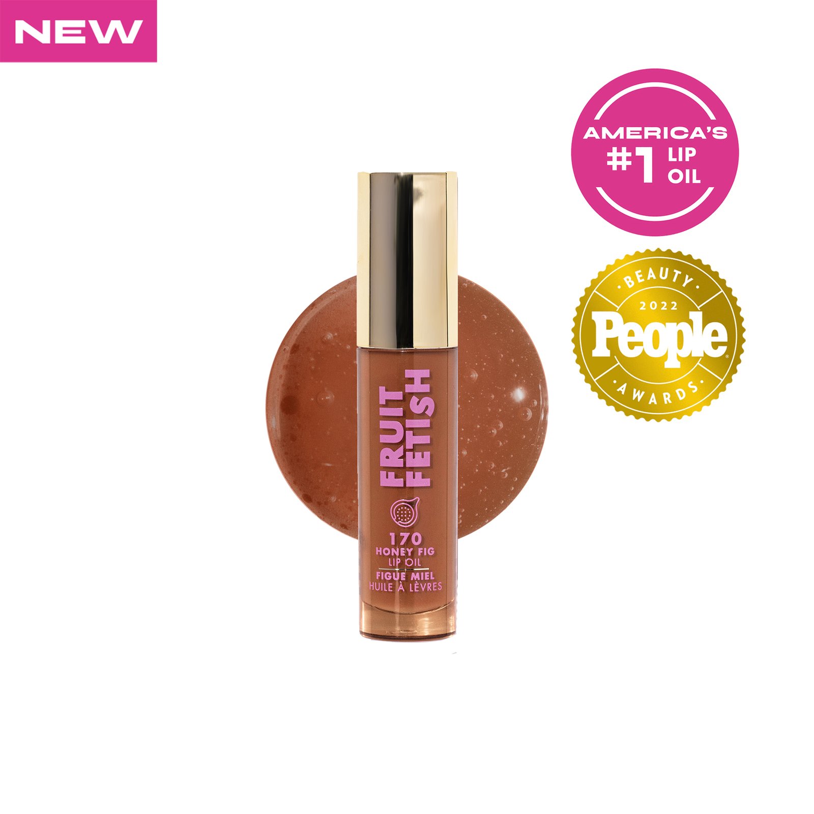 Milani Cosmetics Fruit Fetish Lip Oil Honey Fig 4 ml