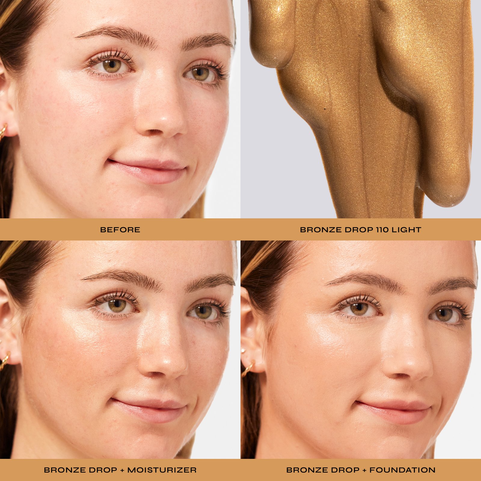 Milani Cosmetics Conceal + Perfect Sun Kissed Liquid Bronzing Drops 110 Light 30 ml