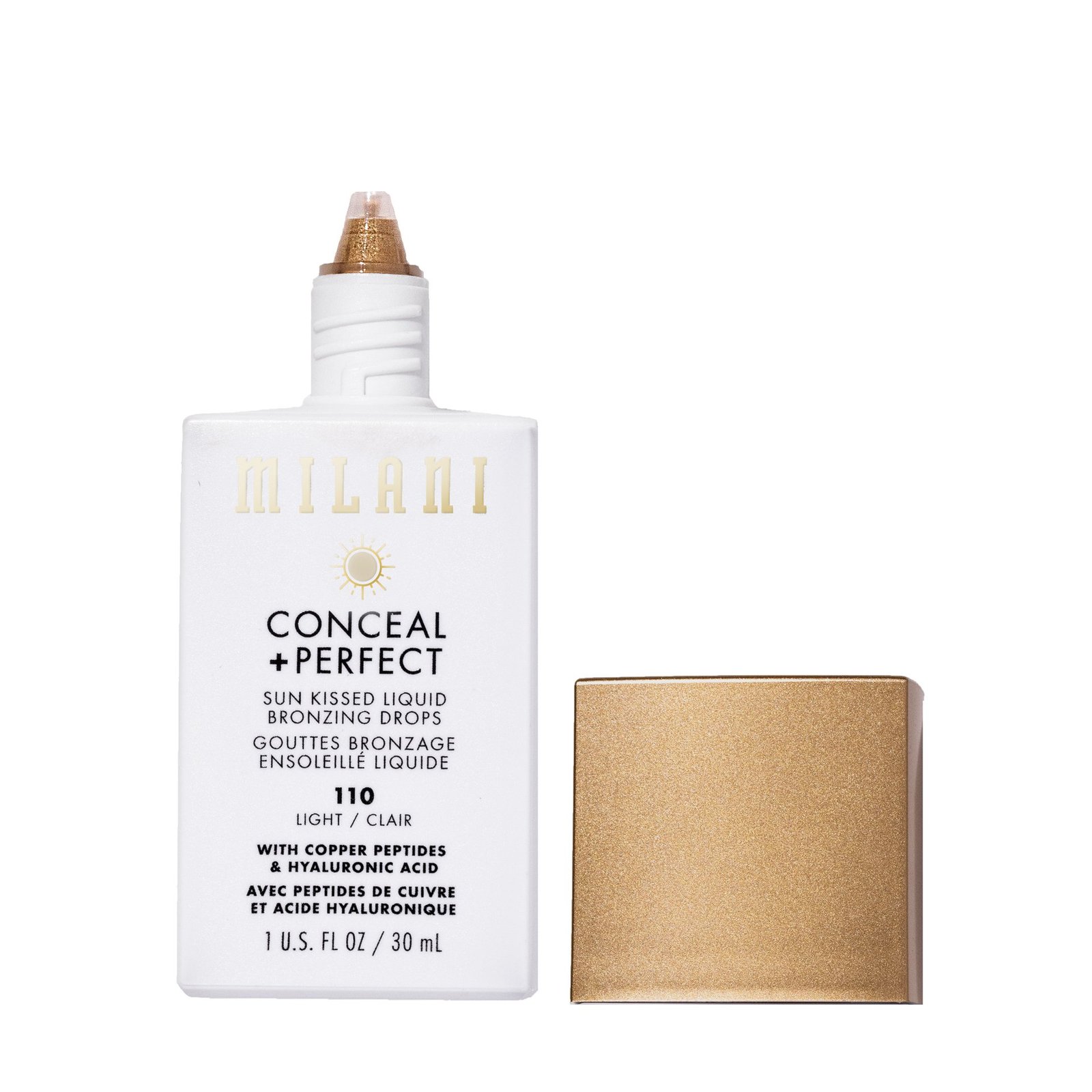 Milani Cosmetics Conceal + Perfect Sun Kissed Liquid Bronzing Drops 110 Light 30 ml