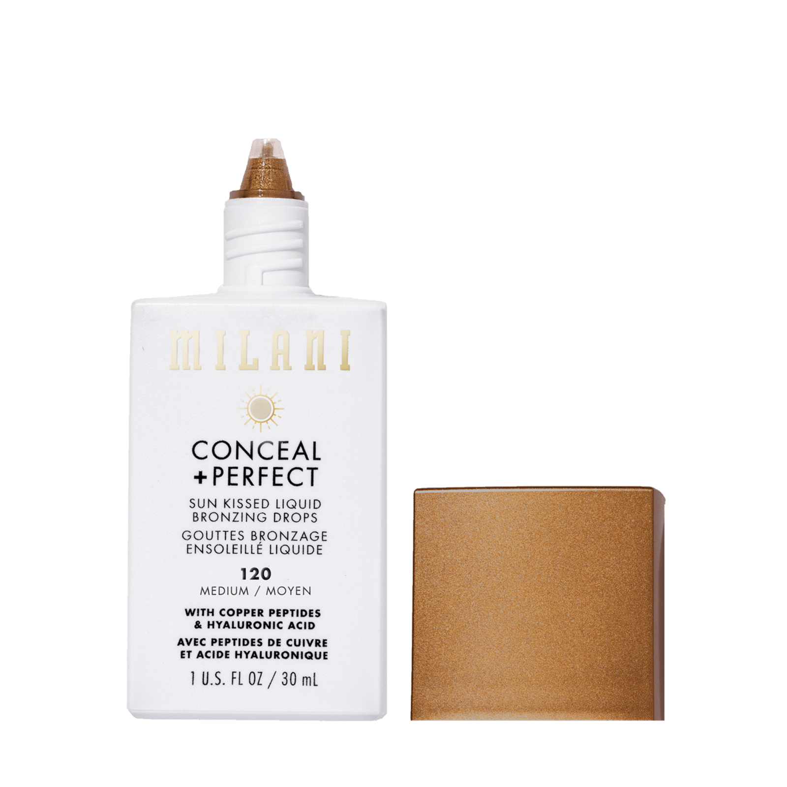 Milani Cosmetics Conceal + Perfect Sun Kissed Liquid Bronzing Drops 120 Medium 30 ml