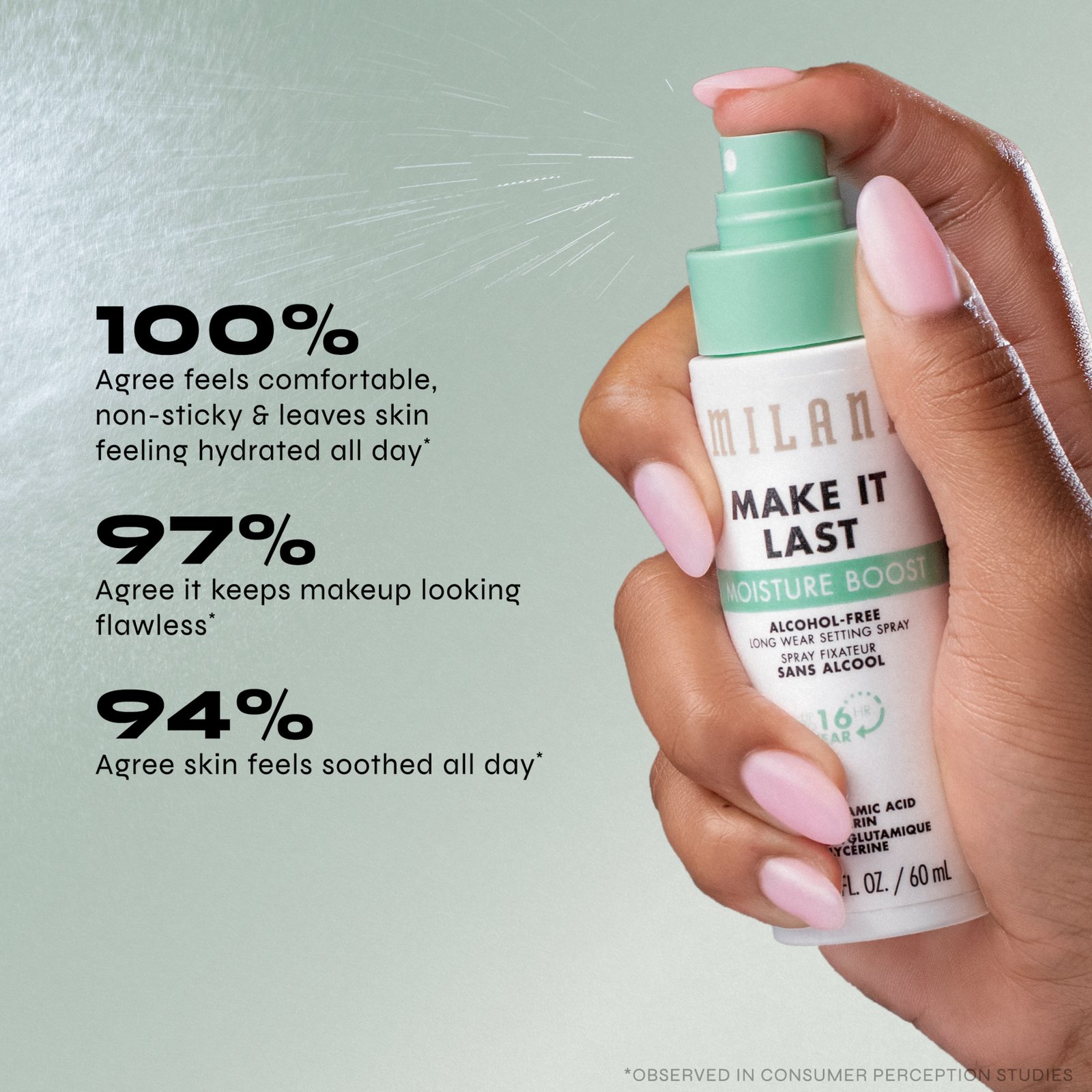 Milani Cosmetics Make It Make It - Last Moisture Boost 60 ml