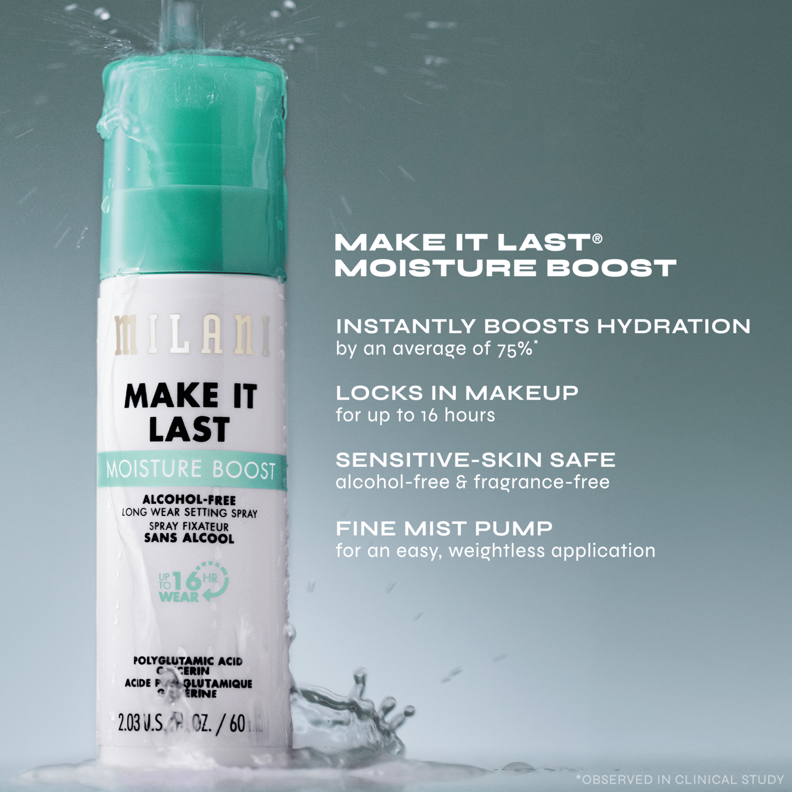 Milani Cosmetics Make It Make It - Last Moisture Boost 60 ml