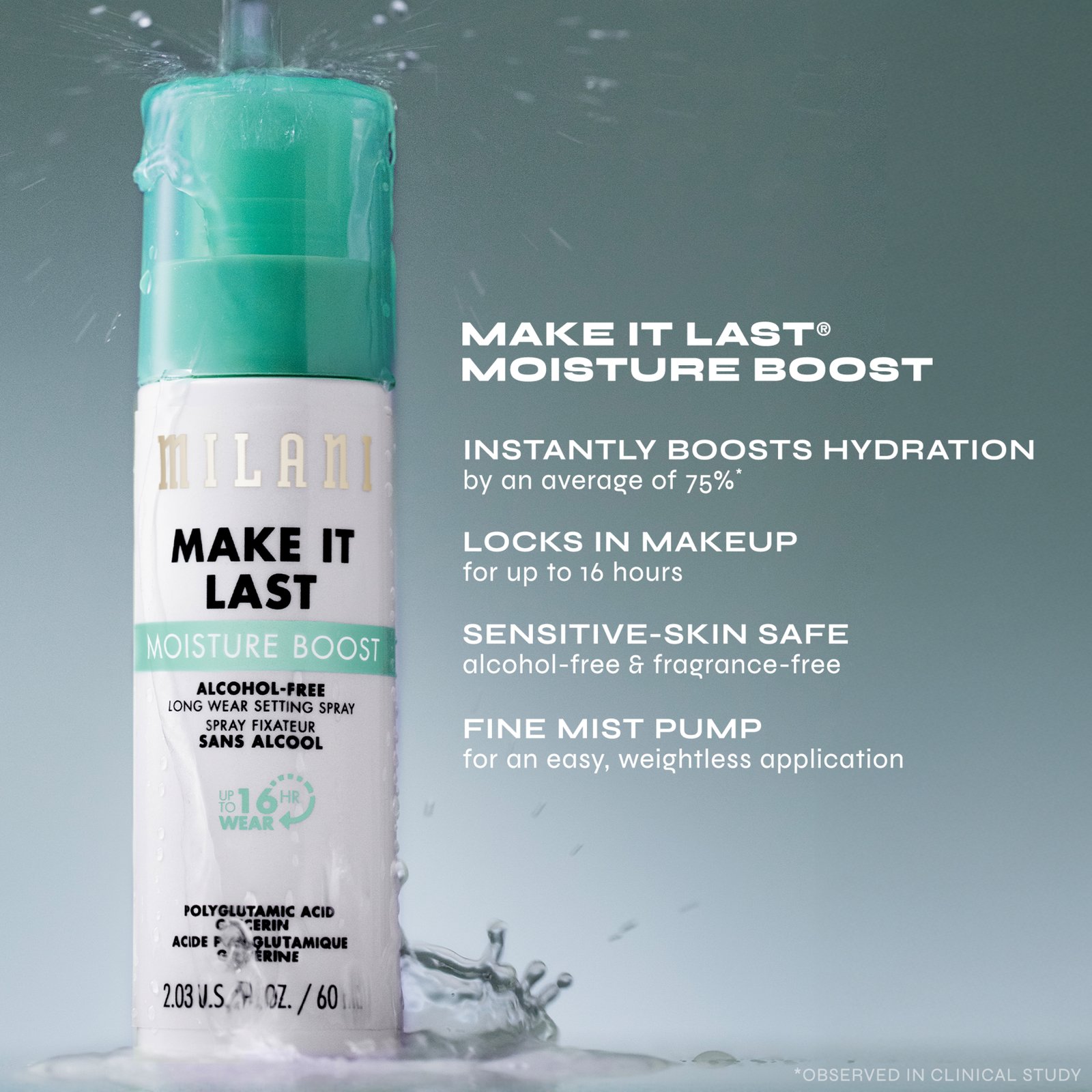 Milani Cosmetics Make It Make It - Last Moisture Boost 60 ml