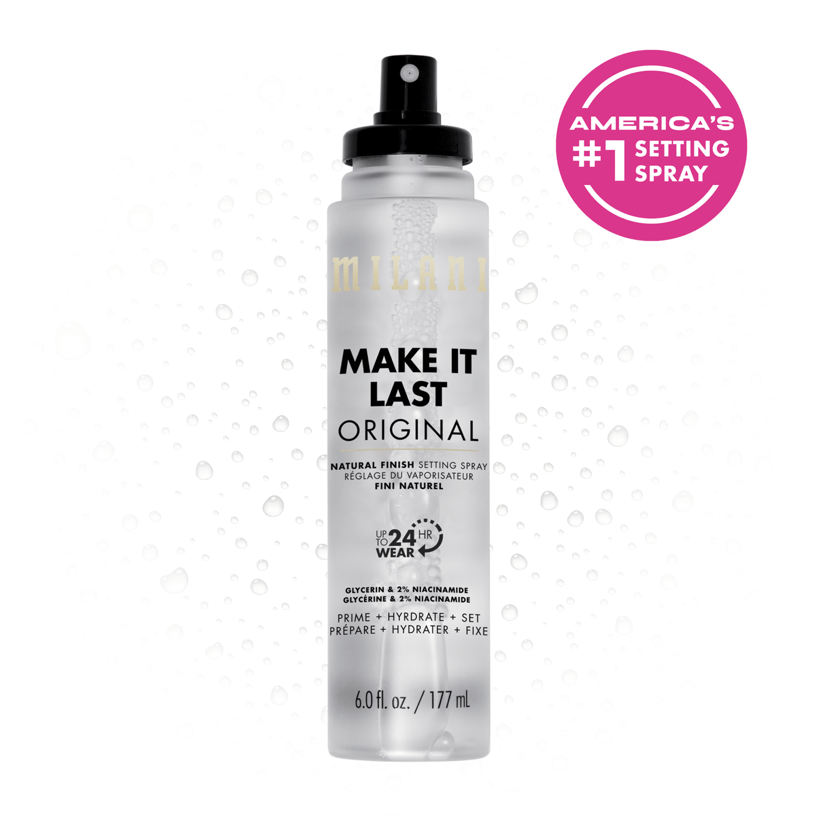 Milani Cosmetics Make it Last Natural Jumbo Setting Spray 177 ml