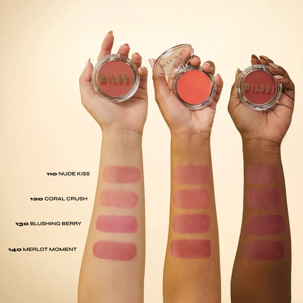 Milani Cosmetics Cheek Kiss Cream Blush Nude Kiss 6 g