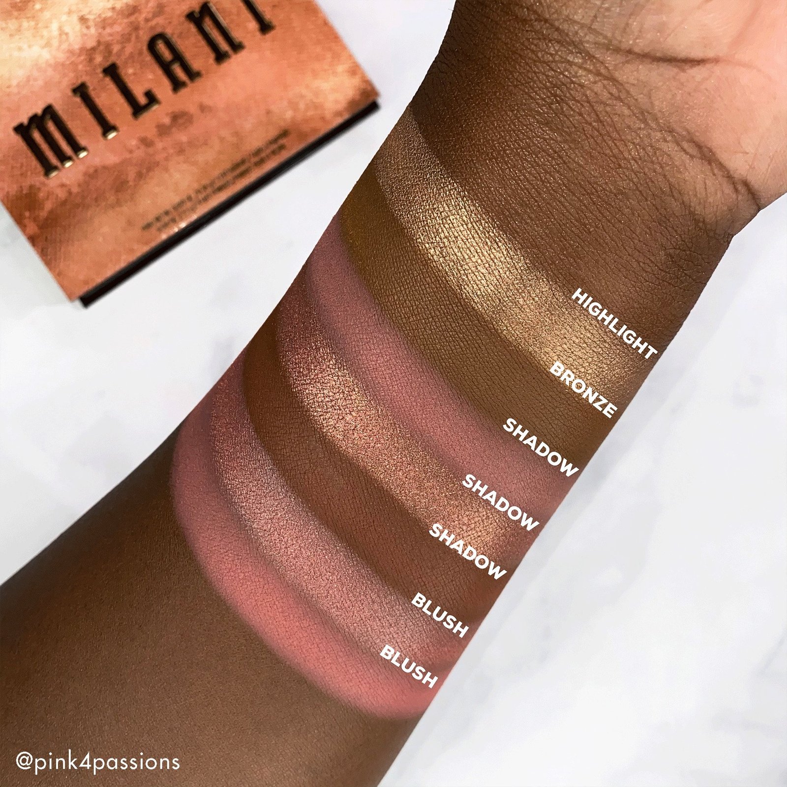 Milani Baked All Inclusive Eye Cheek & Face Palette Light To Medium 11 g