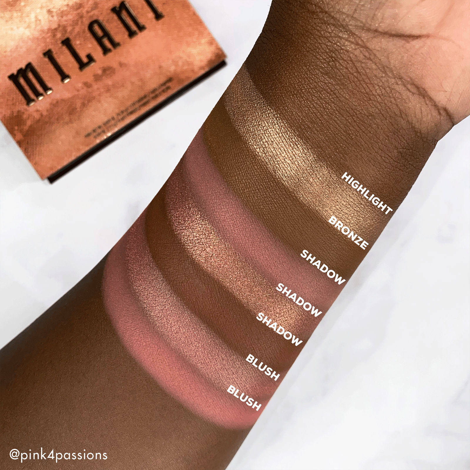 Milani Baked All Inclusive Eye Cheek & Face Palette Light To Medium 11 g