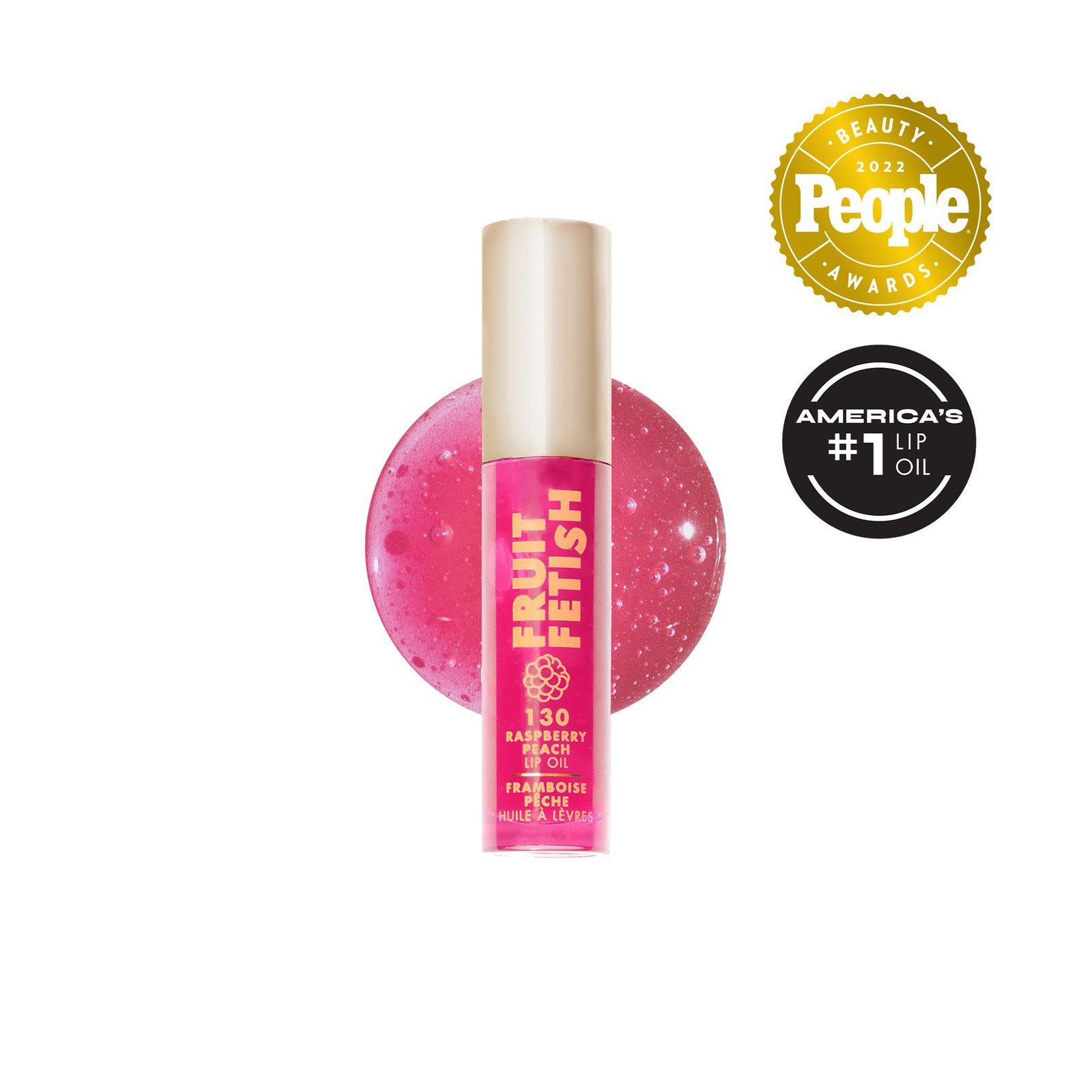 Milani Cosmetics Fruit Fetish Lip Oil Raspberry Peach 4 ml