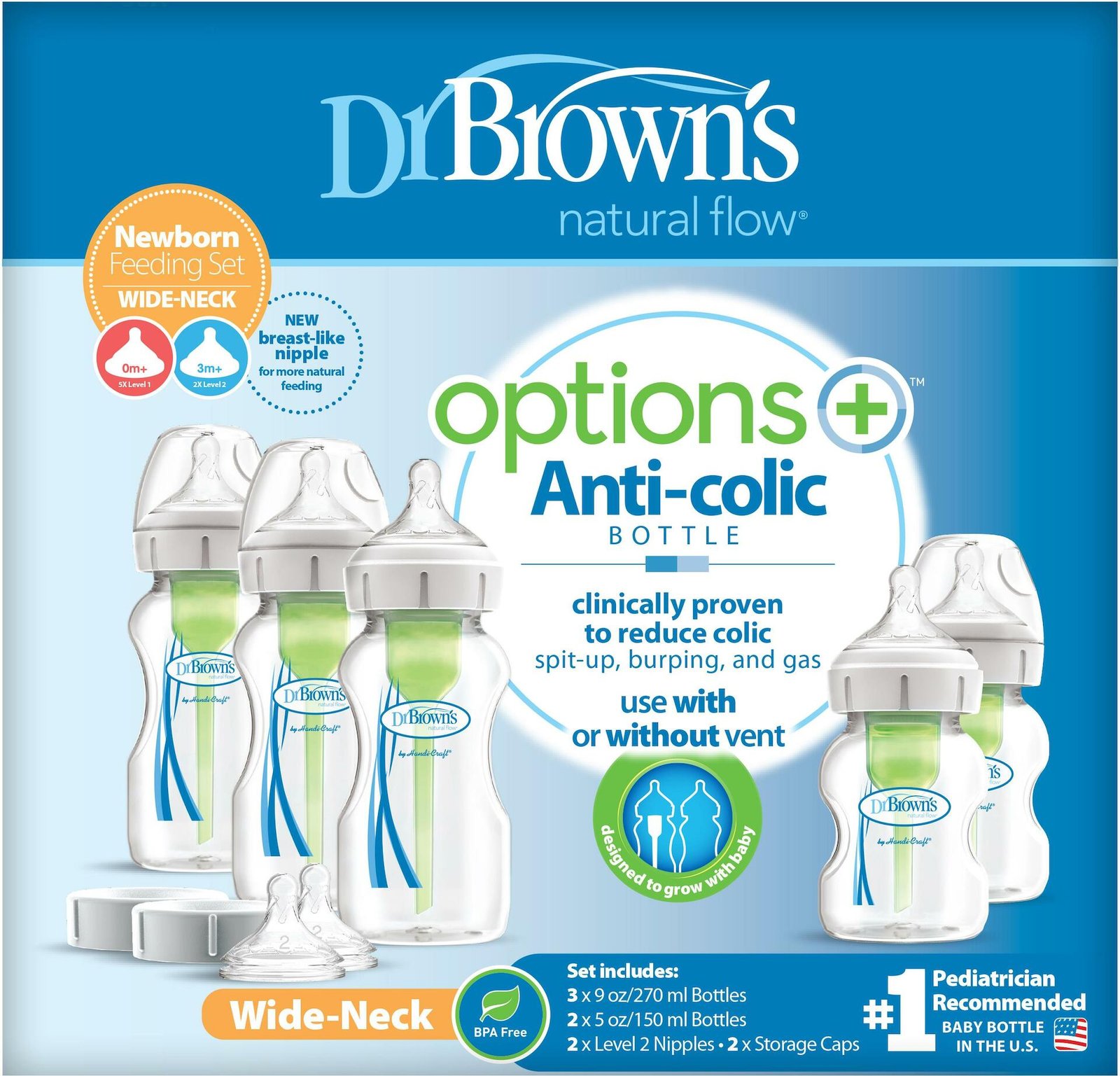 Dr.Brown WN Opt+ Newborn Feed Set