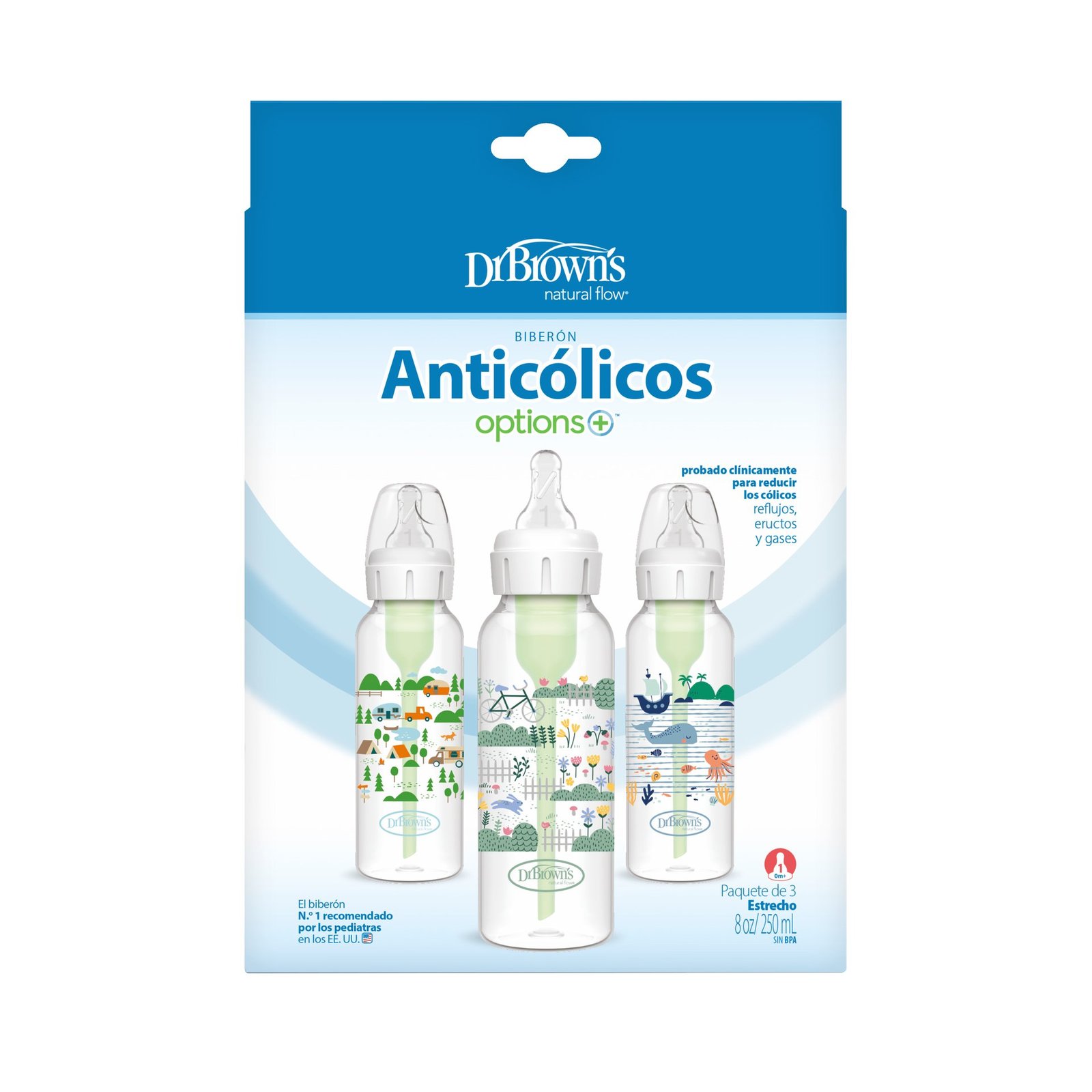 Dr. Brown's Nn Options+ Bottle Giftset Pink 250 ml