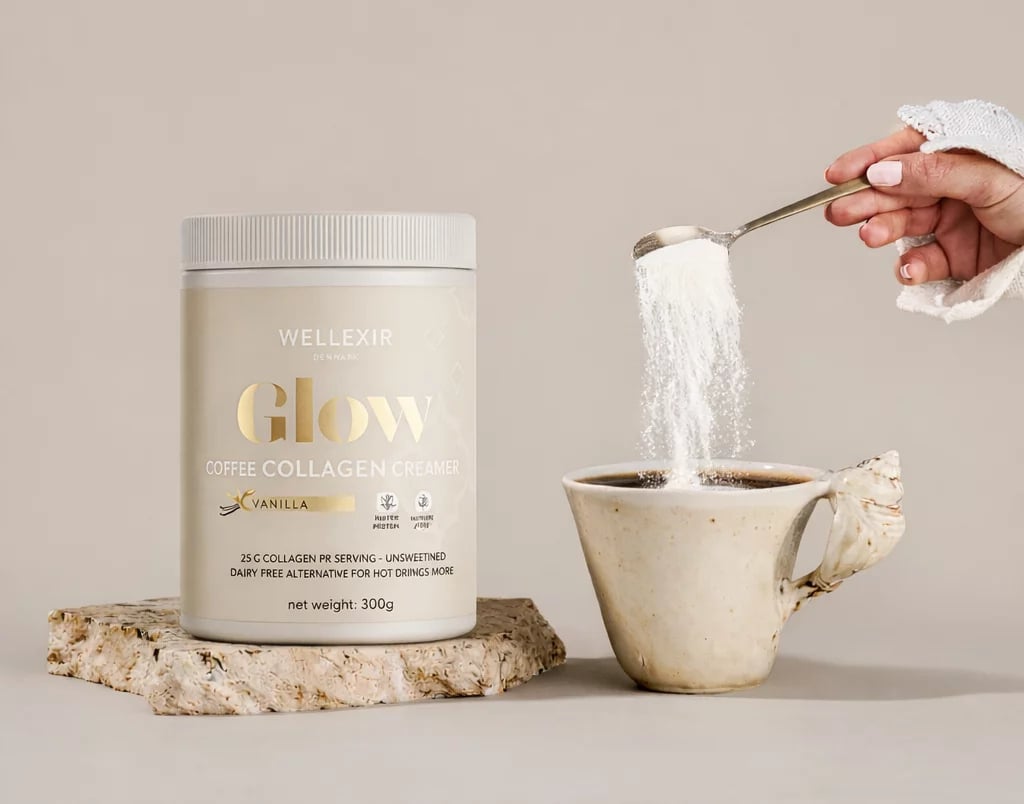 Wellexir Glow Coffee Creamer Vanilla 300 g