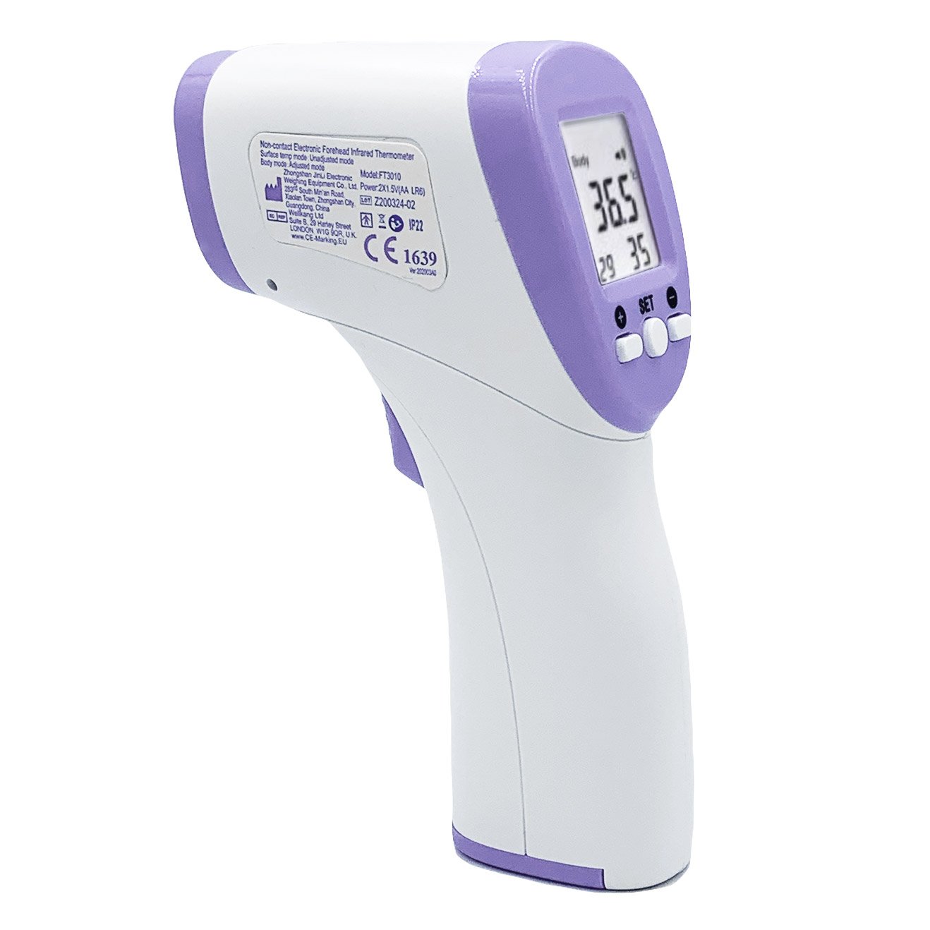 KINLee FT3010 Elektronisk Infraröd Panntermometer