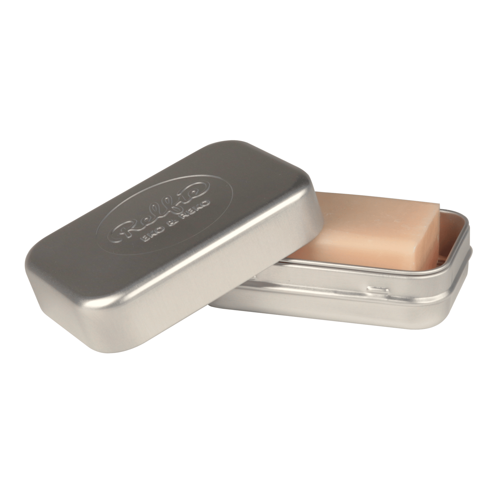 Sodasan Tvålkopp i Rostfritt Aluminium med Avtagbart Droppgaller 1st