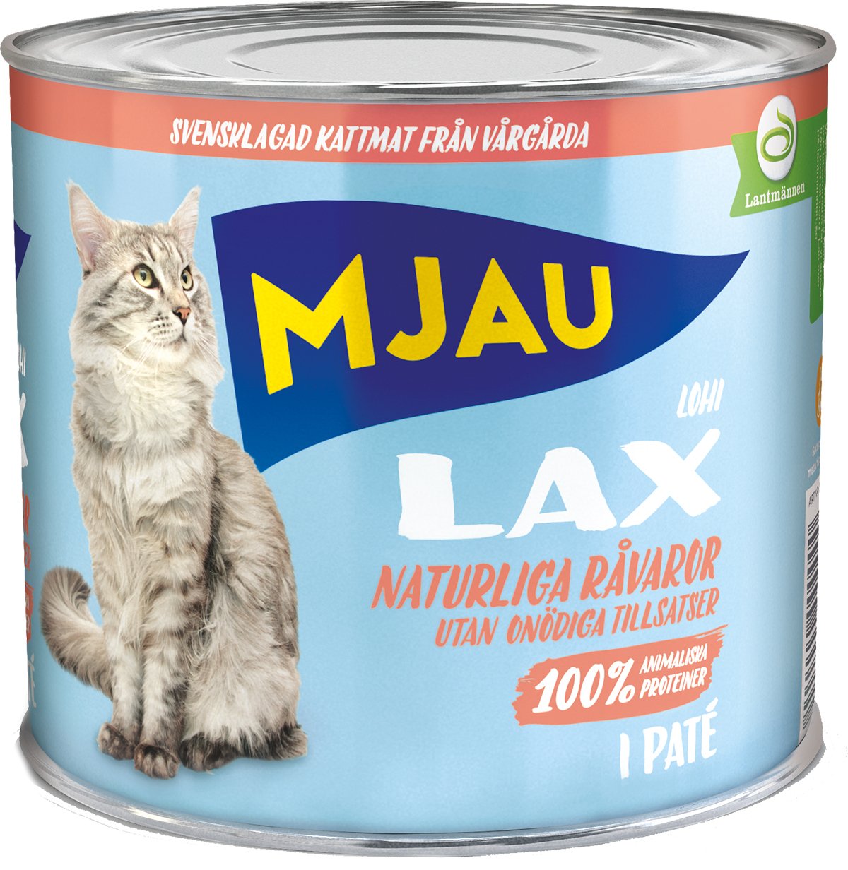Mjau Konserv Lax 635 g