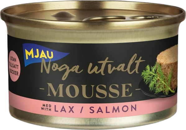 Mjau Noga Utvalt Mousse Lax 85 g