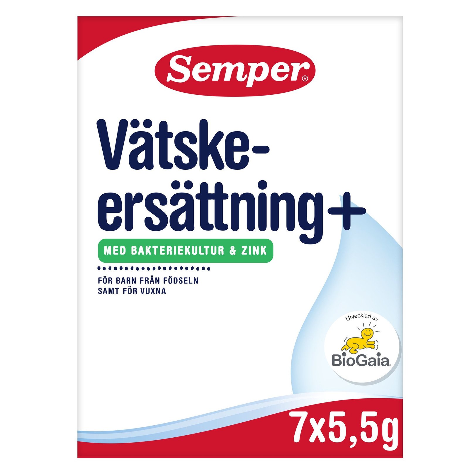 Semper Vätskeersättning & Bakteriekultur 38,5 g