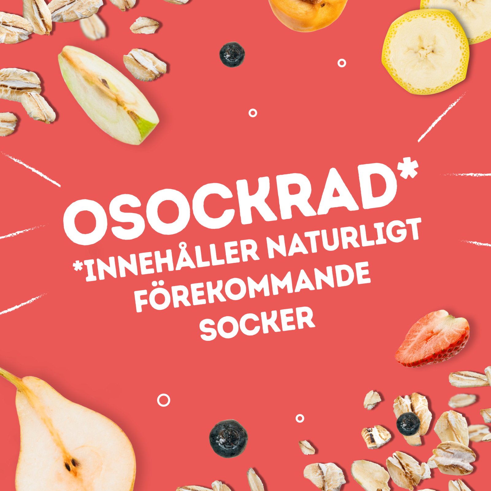 Semper Grötklämmis Äpple, Persika & Banan 120 g