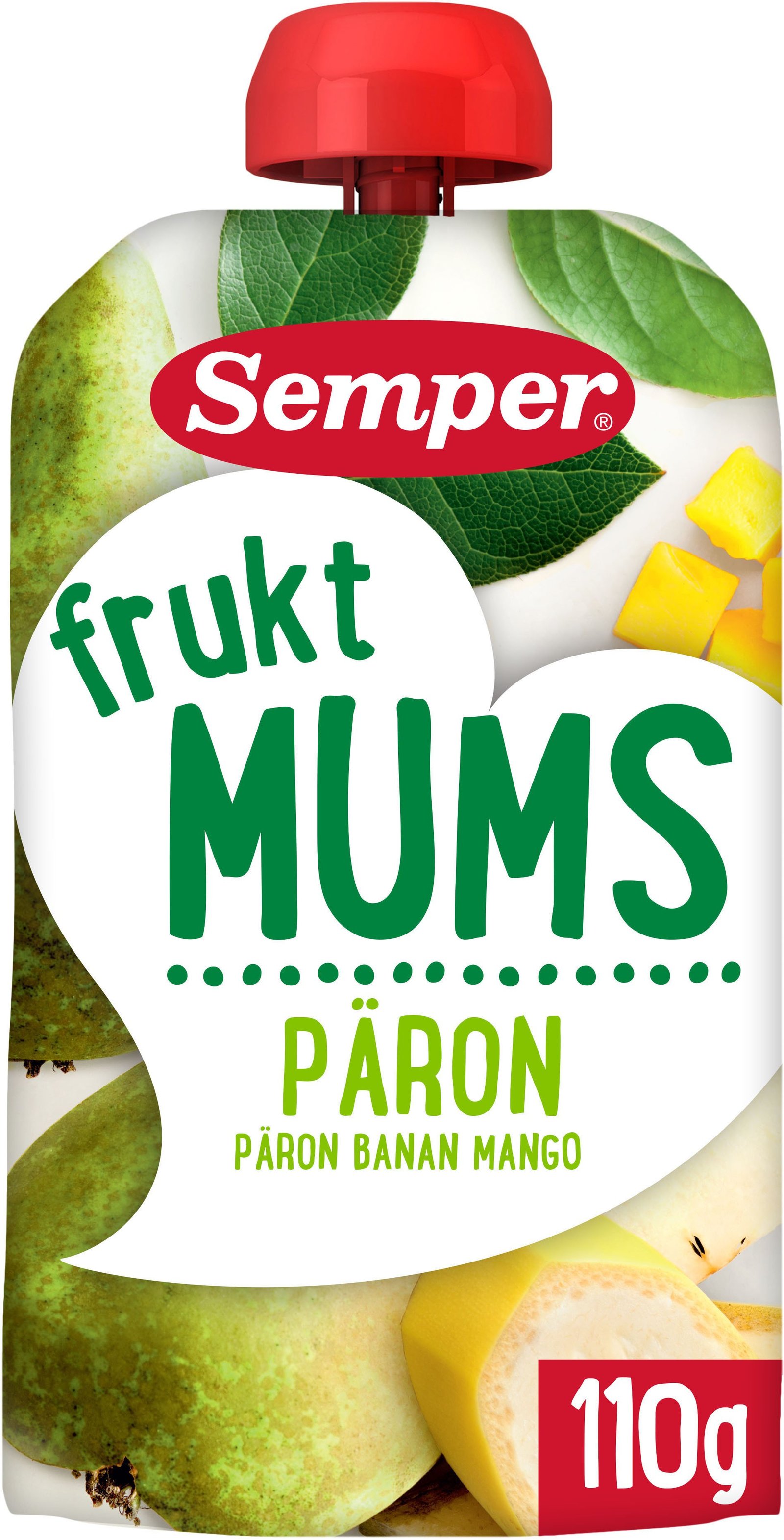 Semper Fruktmums Päron 110g