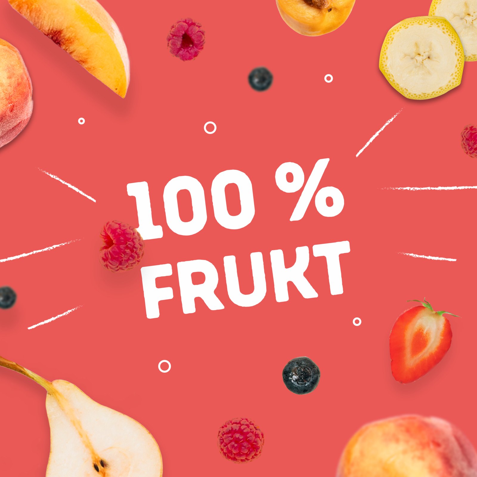 Semper Fruktmums Klämmis Persika 110 g