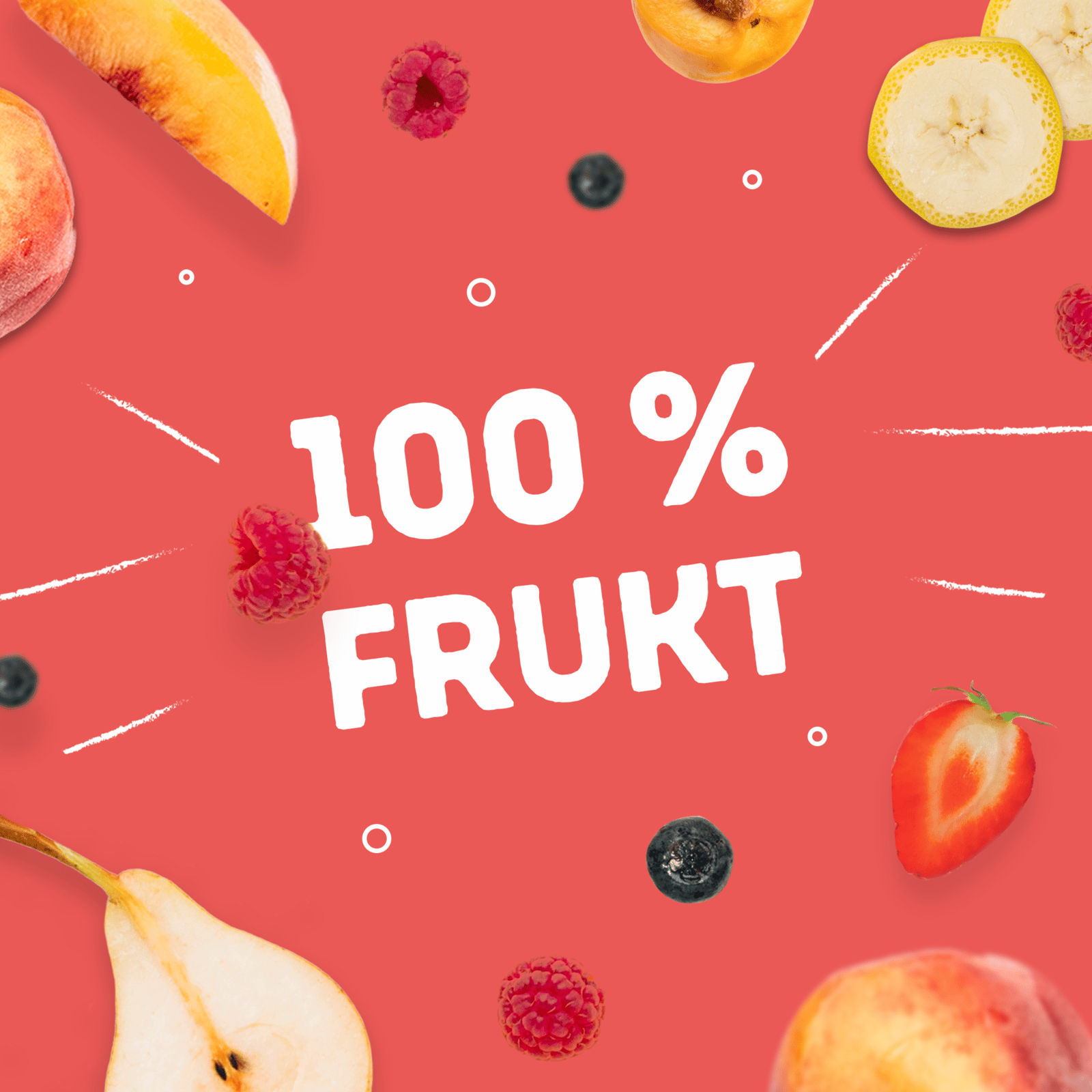 Semper Fruktmums Klämmis Jordgubb 110 g