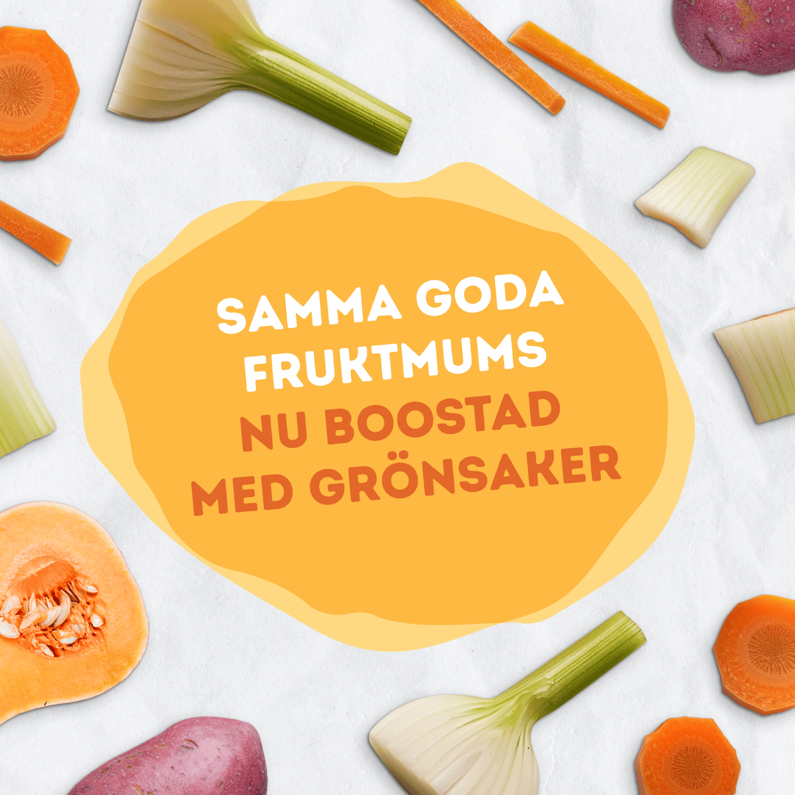 Semper Veggiemums Klämmis Mango & Aprikos från 6 månader 110 g