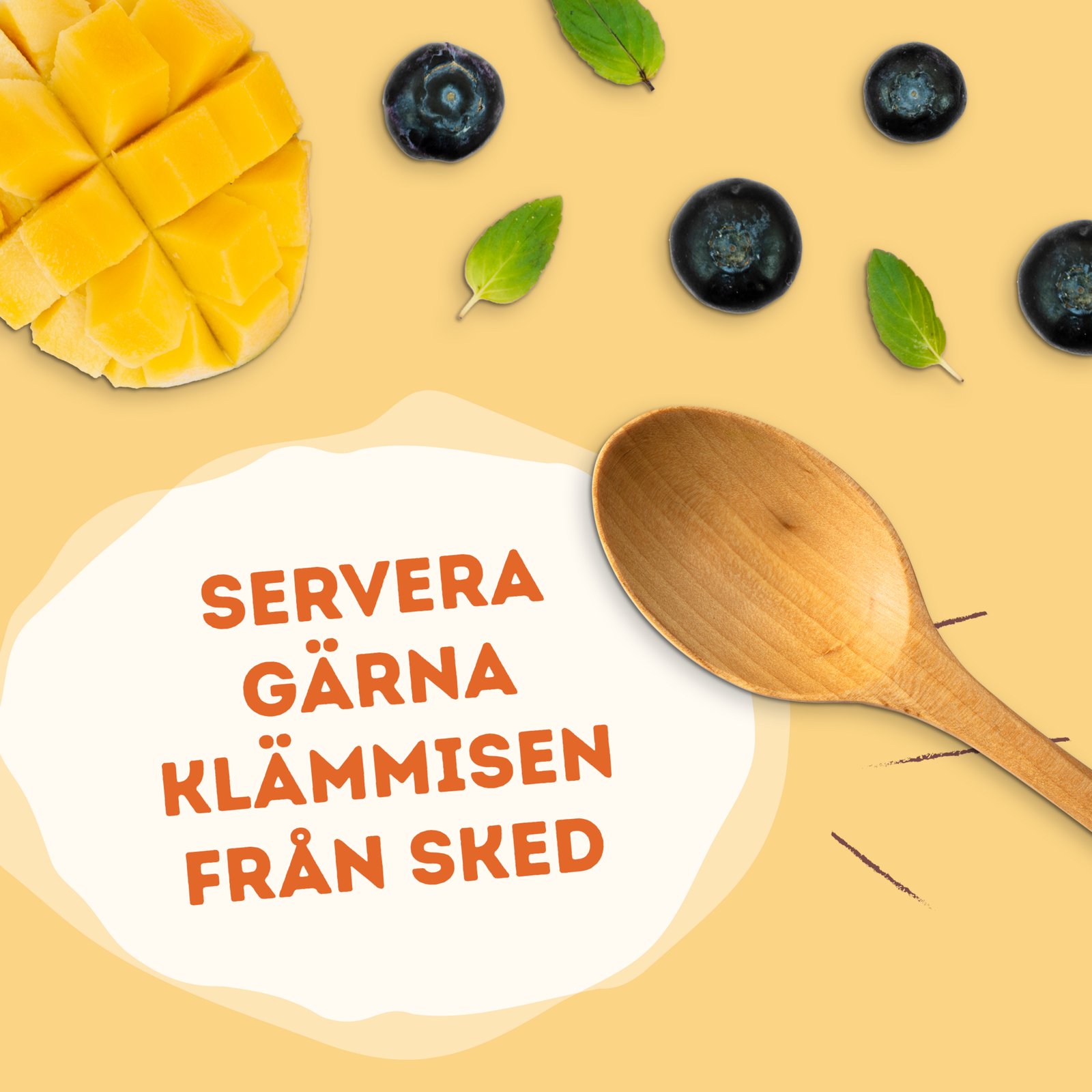 Semper Veggiemums Klämmis Mango & Aprikos från 6 månader 110 g