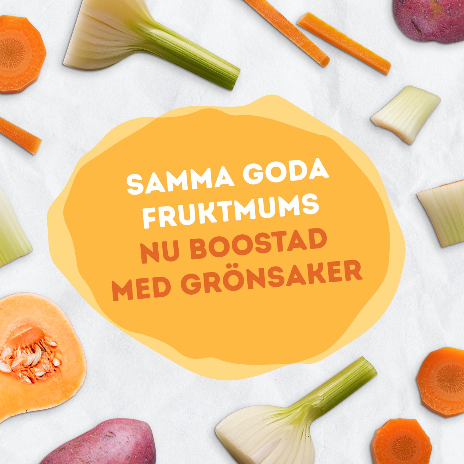 Semper Veggiemums Klämmis Blåbär & Päron från 6 månader 110 g
