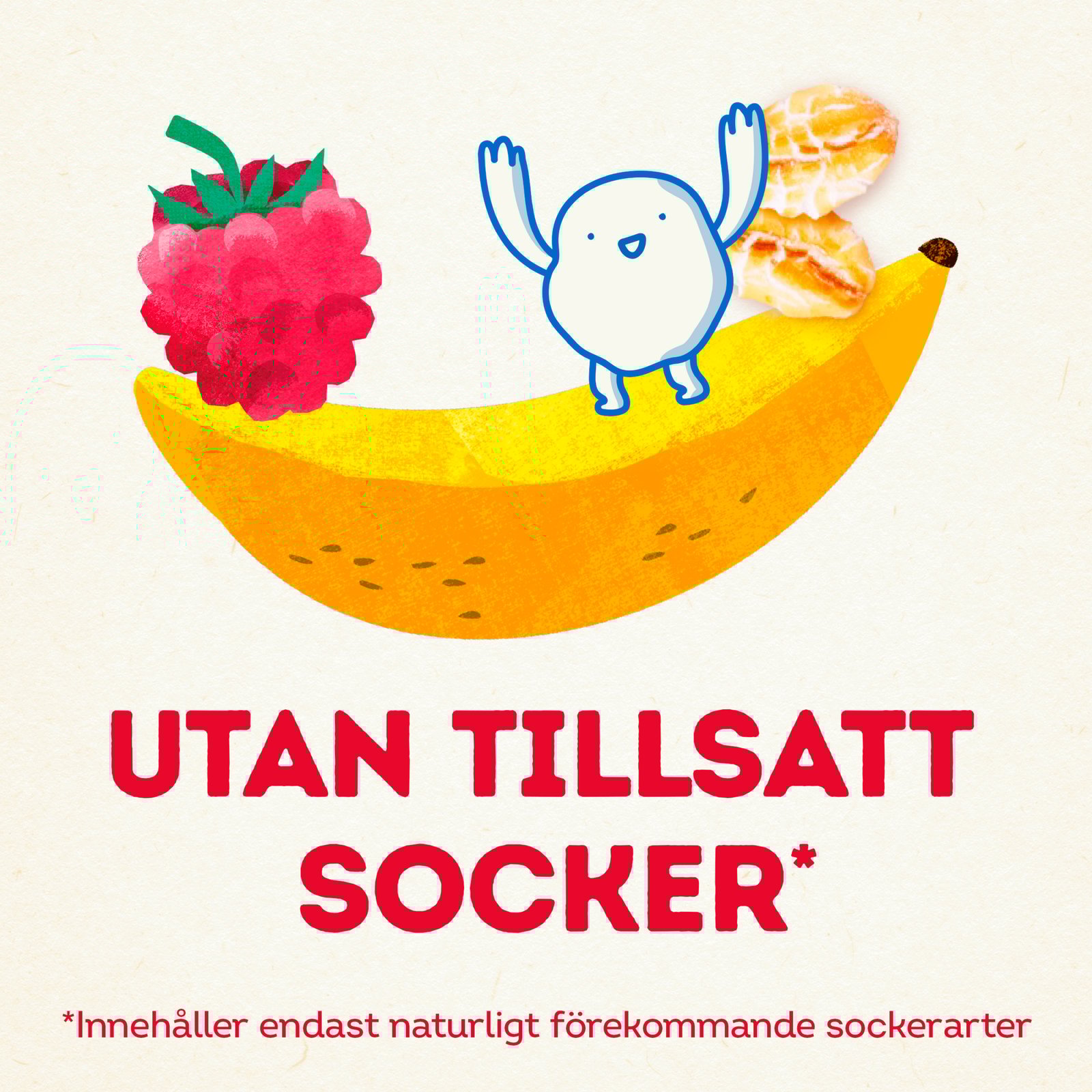 Semper Yummies Hallon 1-3 år