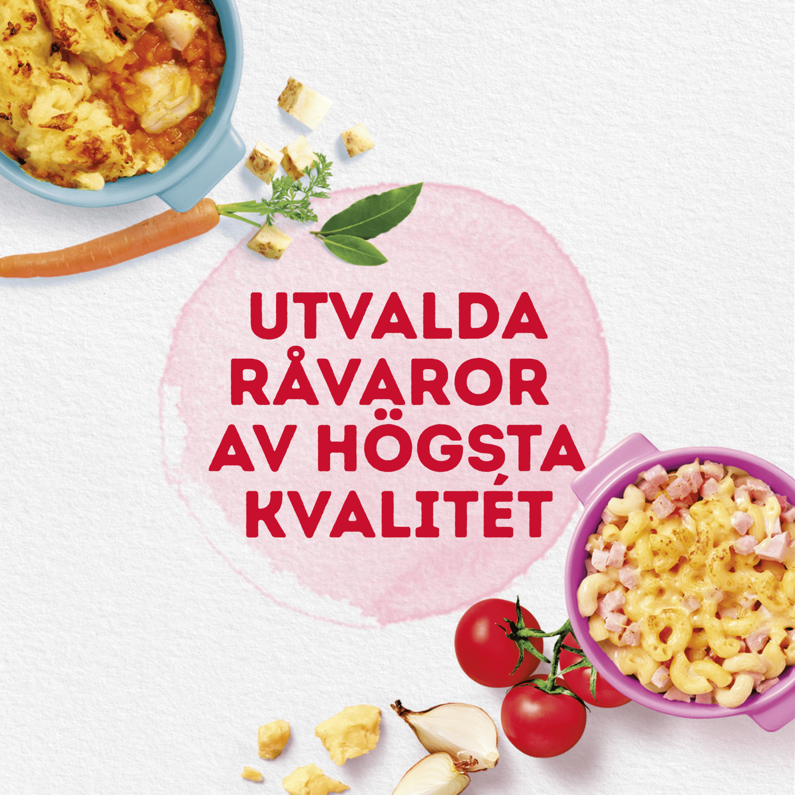 Semper Grönsaker Med Fisk Och Ärtor Från 1 år