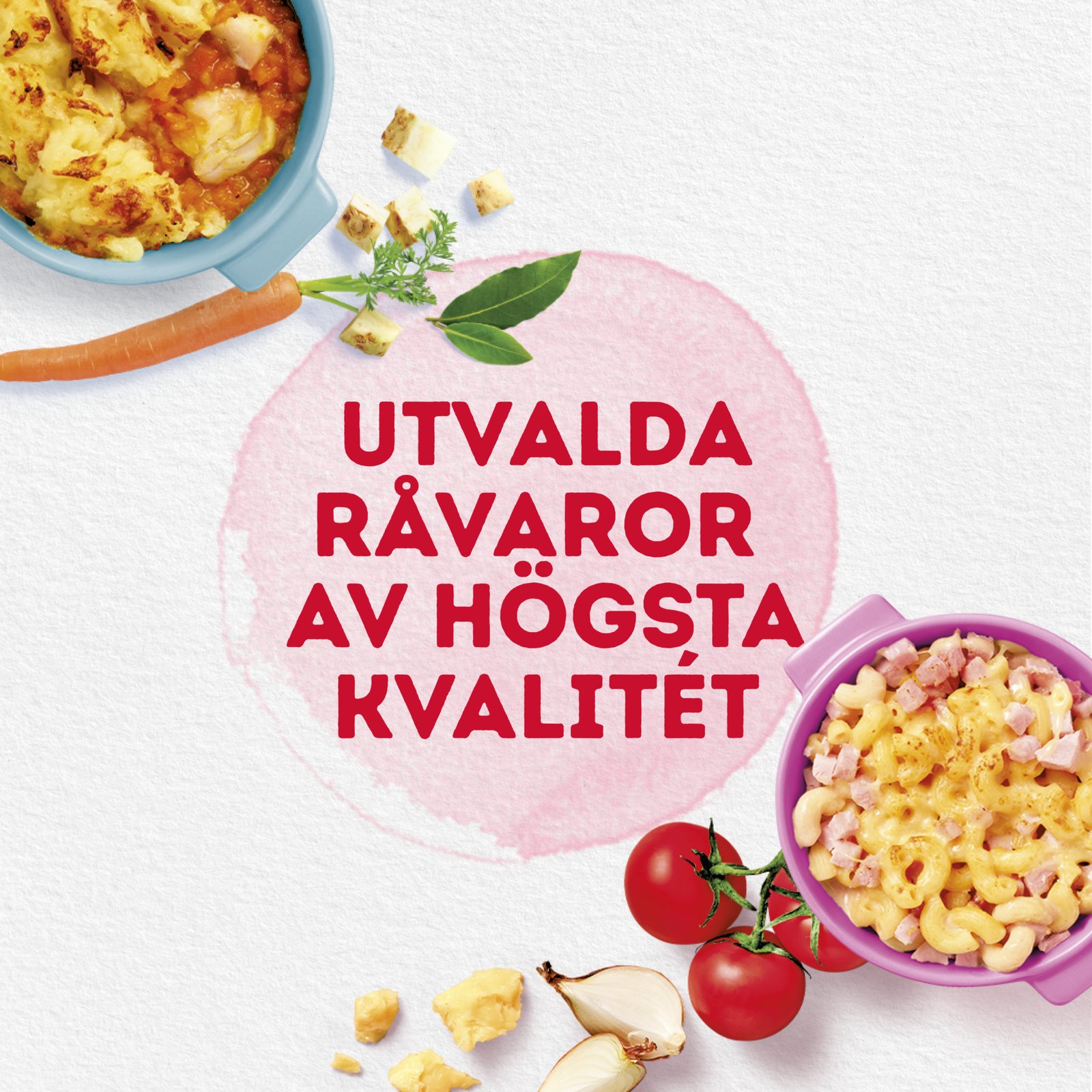 Semper Grönsaker Med Fisk Och Ärtor Från 1 år