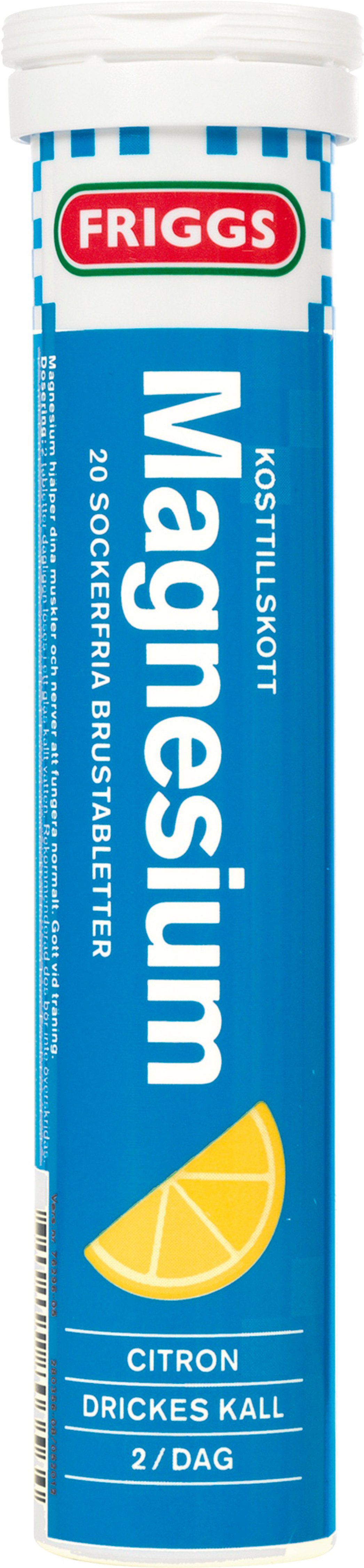 Friggs Magnesium Brus 20 st