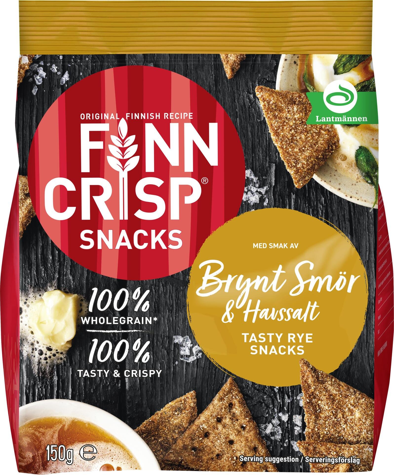 Finn Crisp Brynt Smör & Havssalt