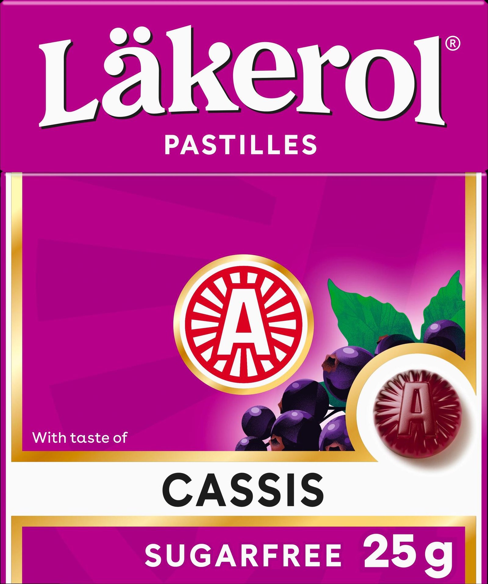 Läkerol Cassis 25 g