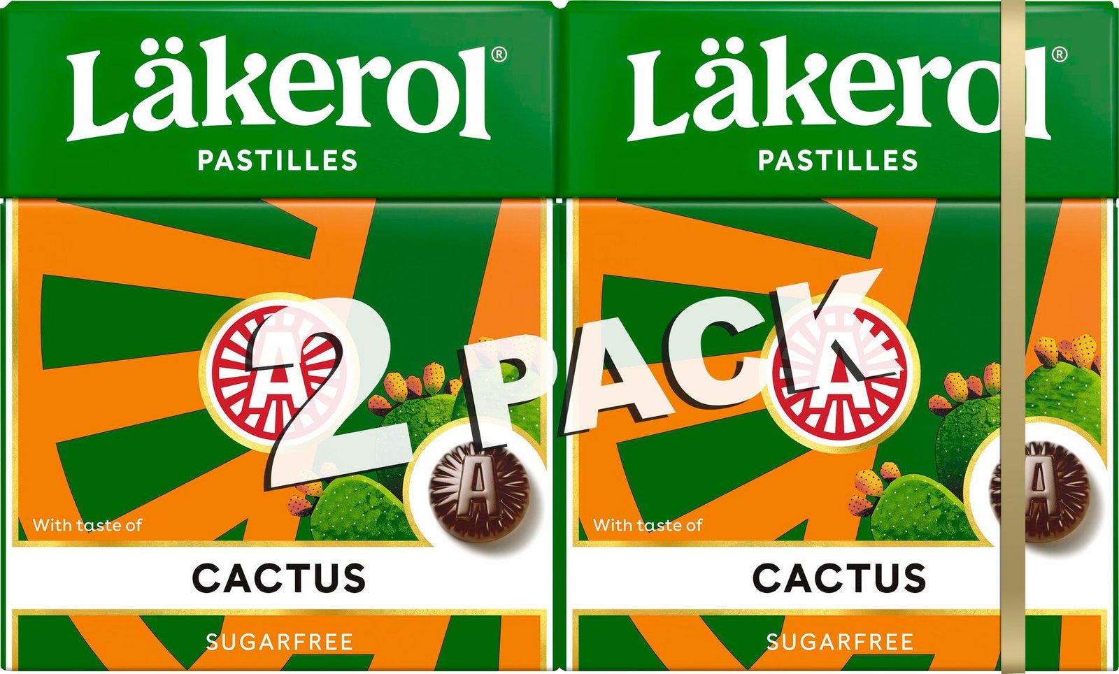 Läkerol Cactus 2 x 25 g