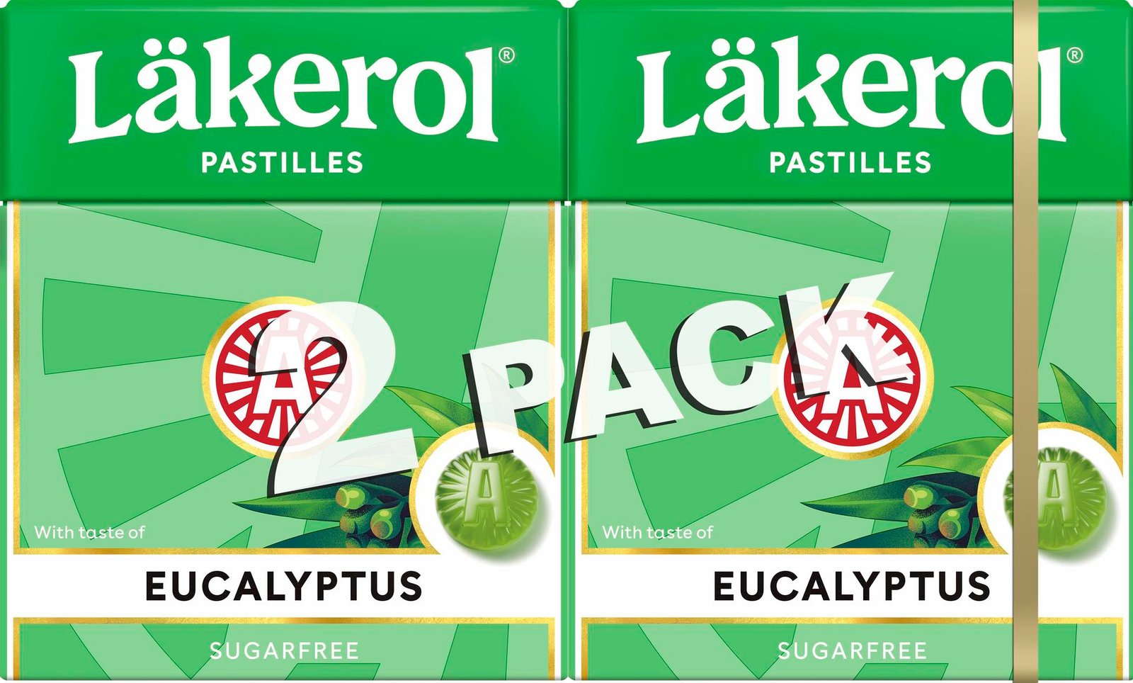 Läkerol Eucalyptus 2-pack