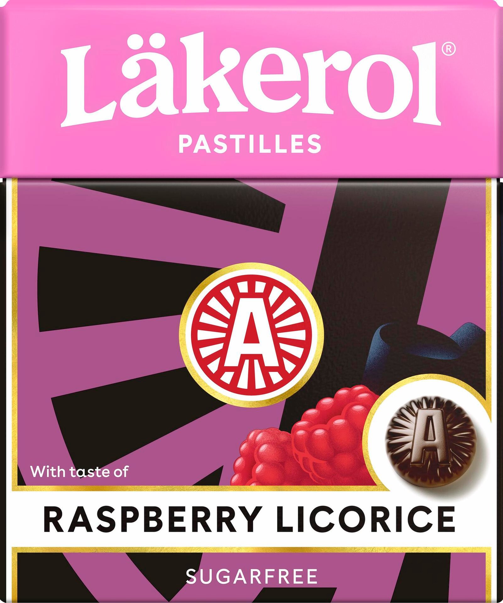 Läkerol Raspberry Licorice 25 g
