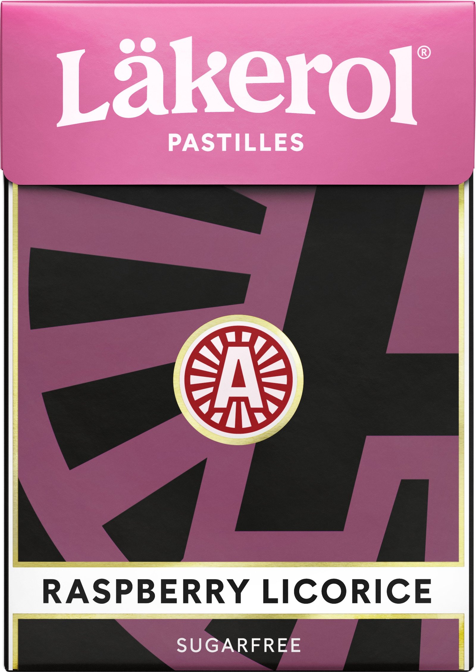 Läkerol Rasberry Licorice Big Pack 75 g
